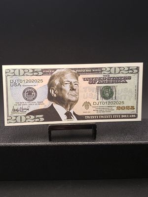 2025 Donald Trump Novelty Note Condition Yes, we will ship this item. We offer in-house 