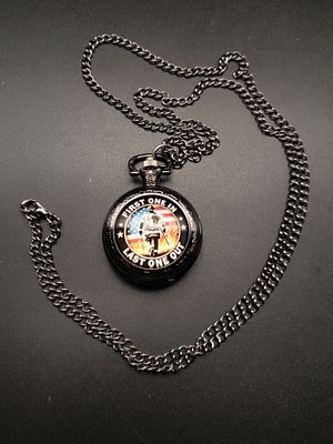 Firefighter Pocket Watch w/Chain, Working Condition Yes, we will ship this item. We offer 