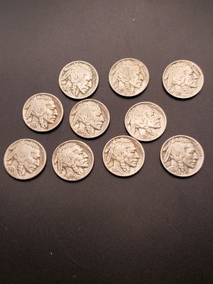 10 Mixed Date/Mixed Mint Buffalo Nickels Condition Yes, we will ship this item. We offer 
