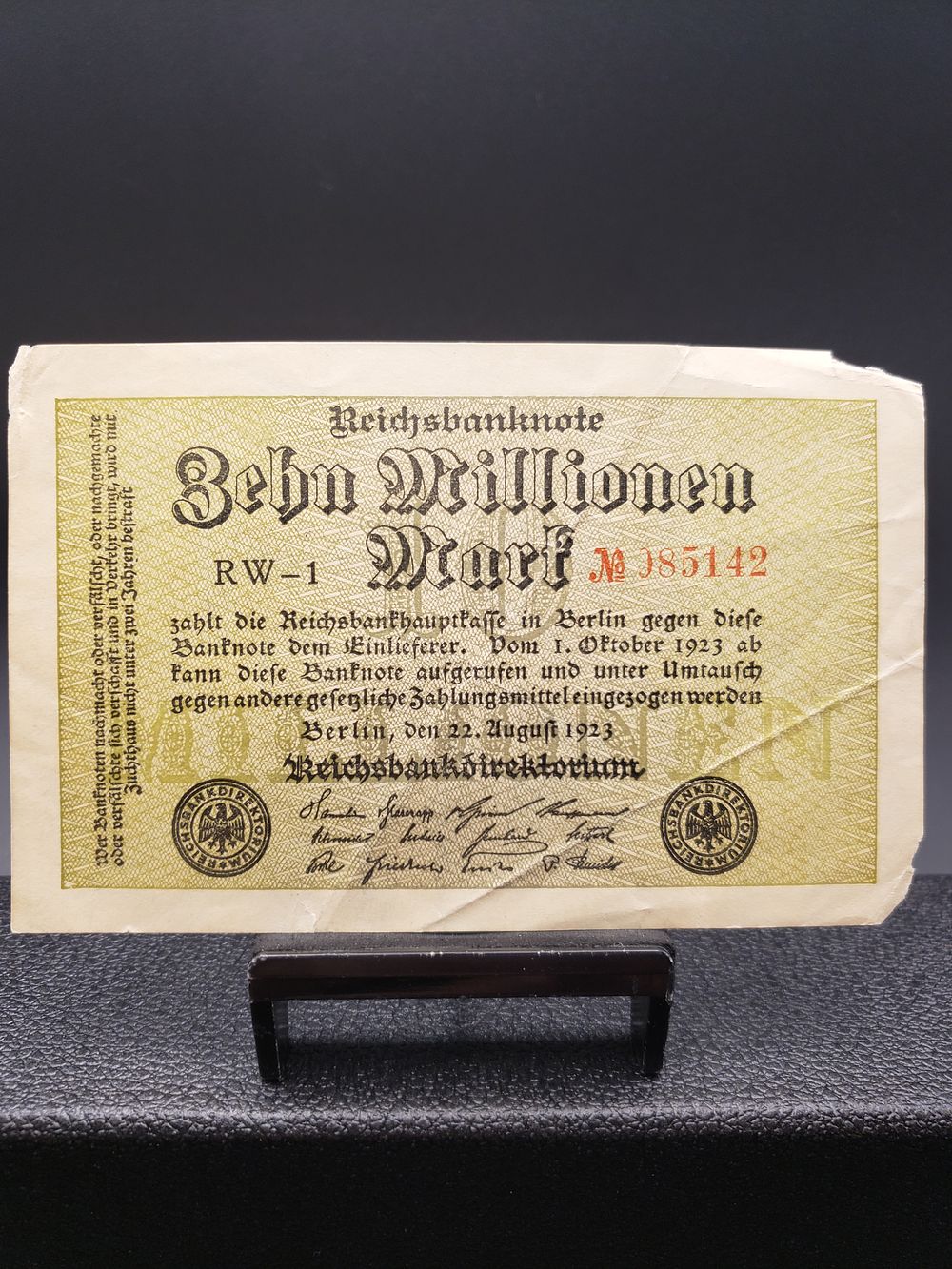 1923 Berlin Germany Reichsbanknote, GEM UNC. Tough Post WWI Germany Currency
Condition 
Yes 