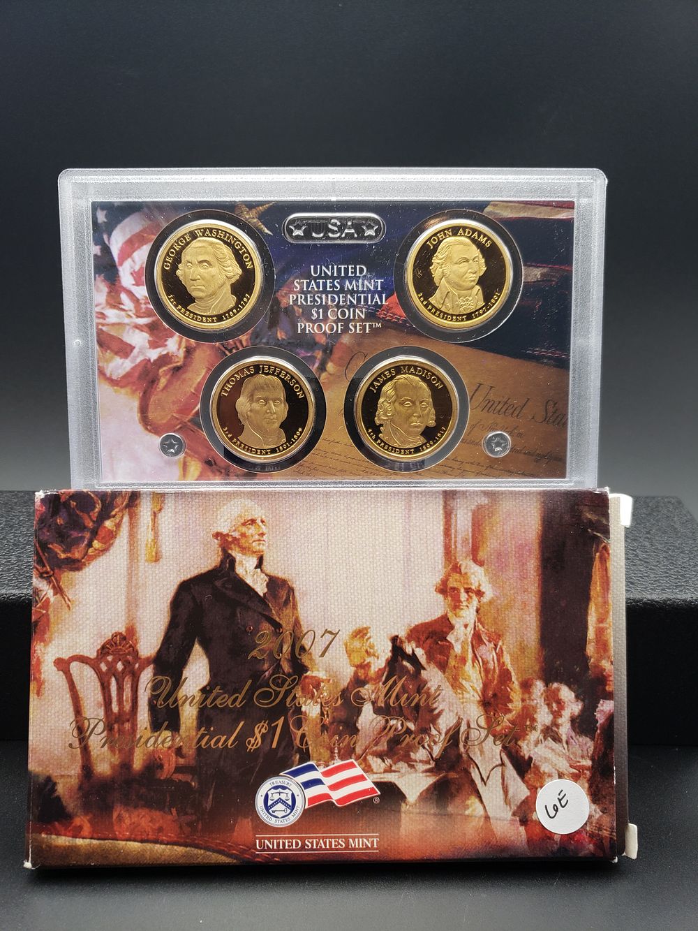 2007 S US Mint Presidential Dollar Proof Set. OGP
Condition 
Yes, we will ship this item. We 