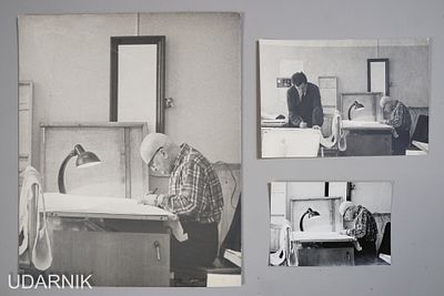 Три фотографии. Гусев В.Ф. Архитектор. 1969 год. Размеры:9х13, 12х18, 28,5х23 
ка11 м