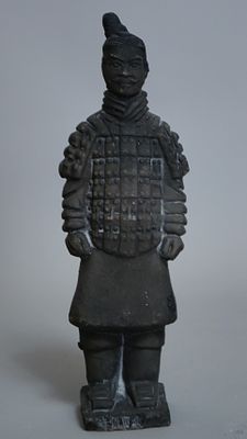 Скульптура «Терракотовый воин. Китай». 60-е гг. ХФ РСФСР. Работа советских скульпторов