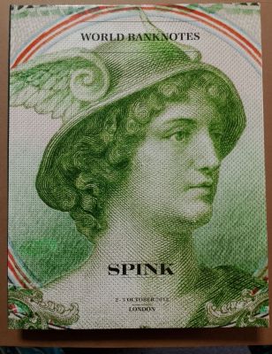 Каталог Аукциона SPINK октябрь 2012г ( твёрдый переплет), 333 стр.
2402/