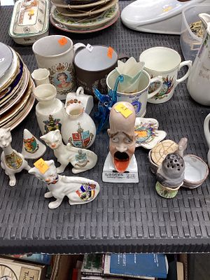 Collection of commemorative ware and other items