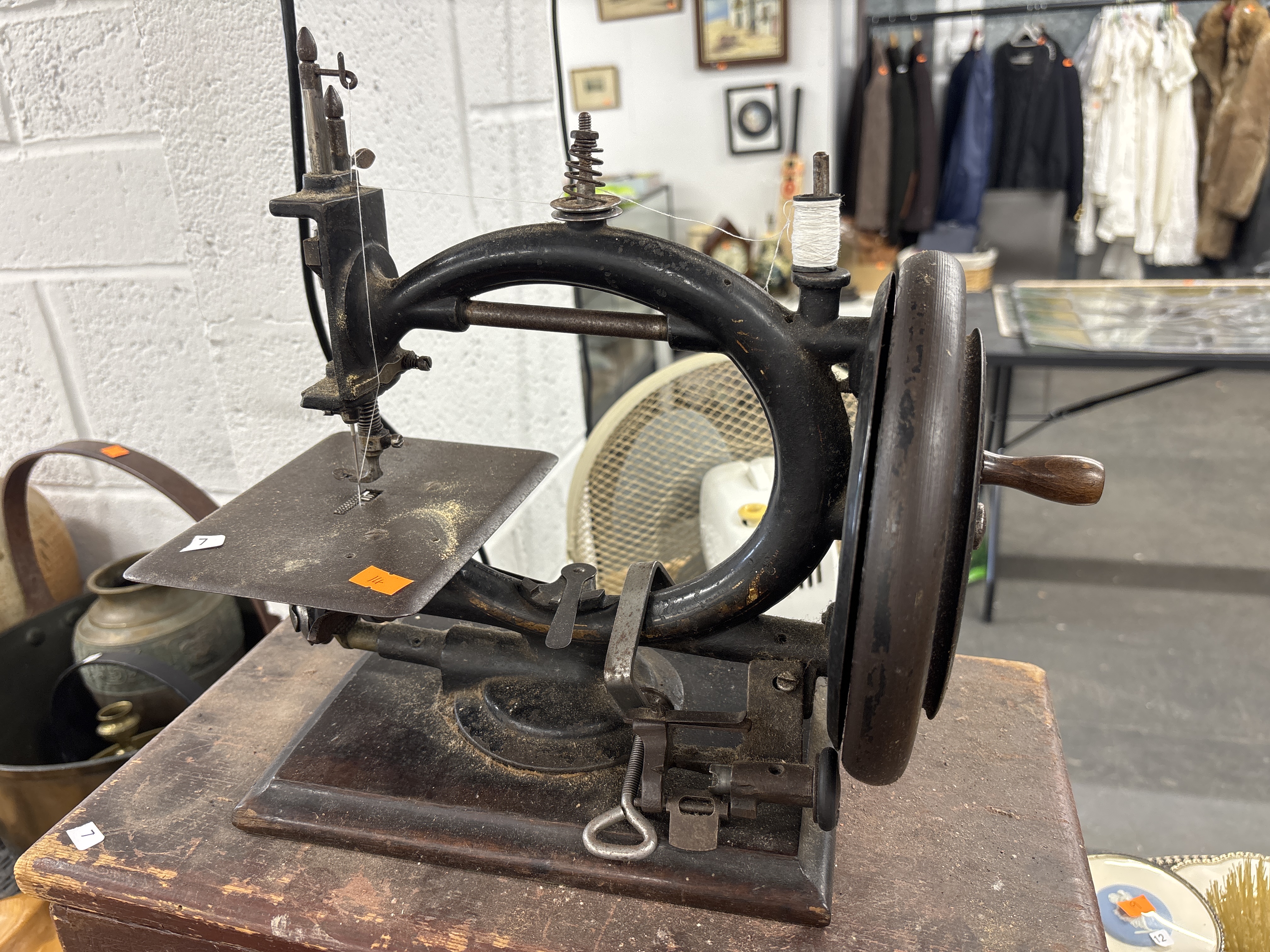 Wheeler and Wilson Manufacturing Co No 1 Ring Frame Sewing Machine