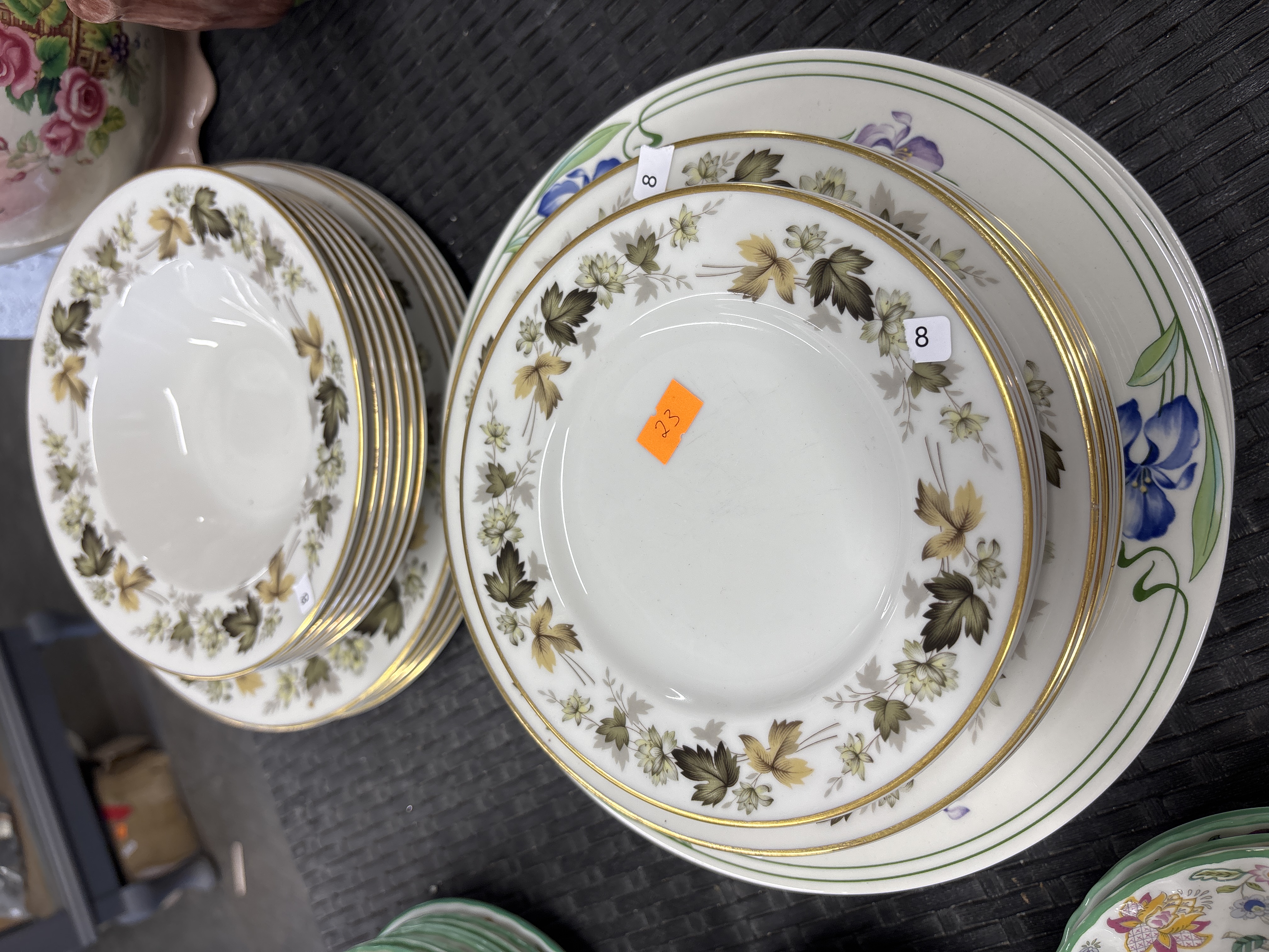A Set of Royal Doulton Larchmont Pattern Fine China Tableware