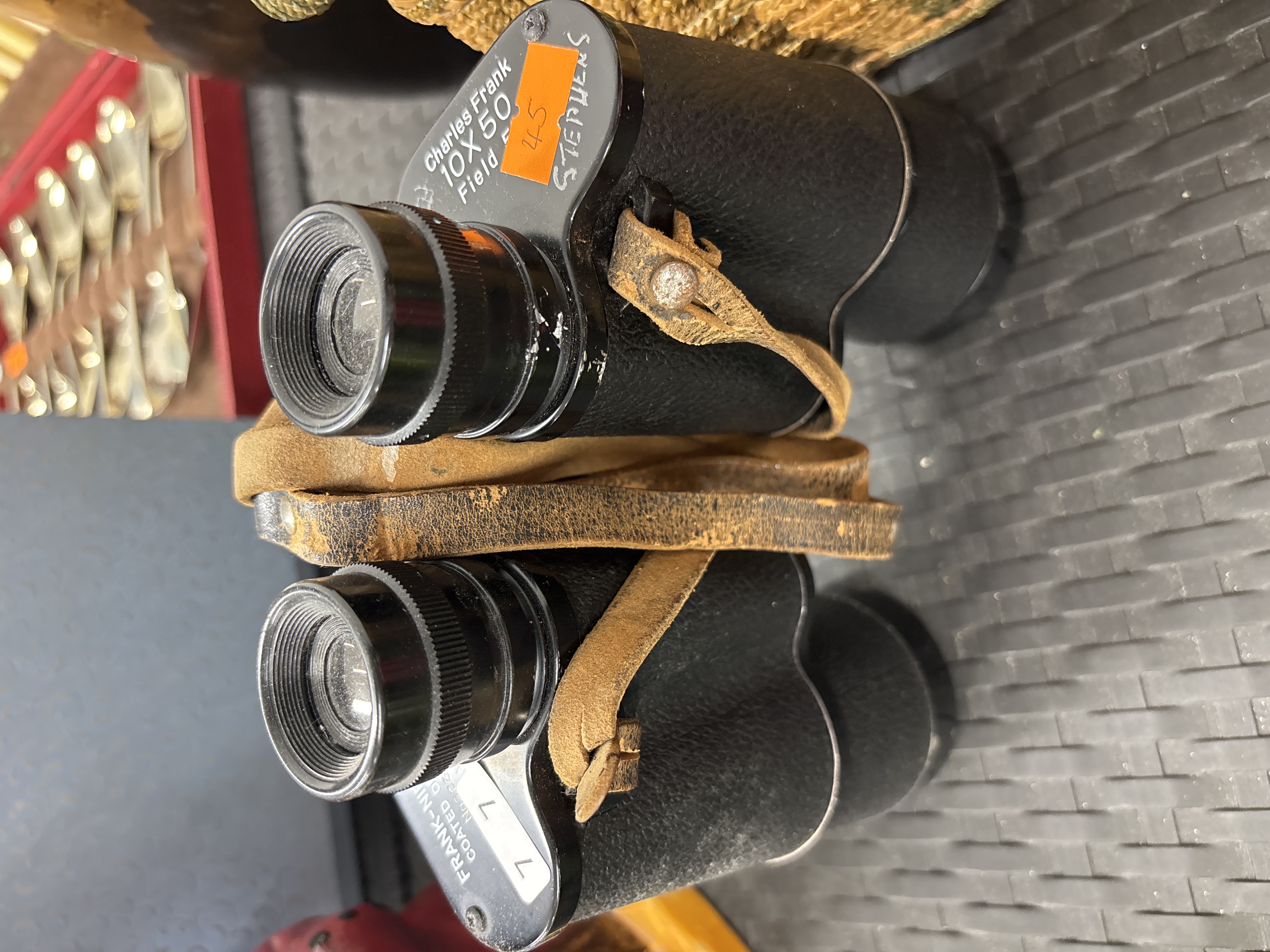 Charles Frank Frank-Nipole 10x50 Field 5 Coated Optics Binoculars