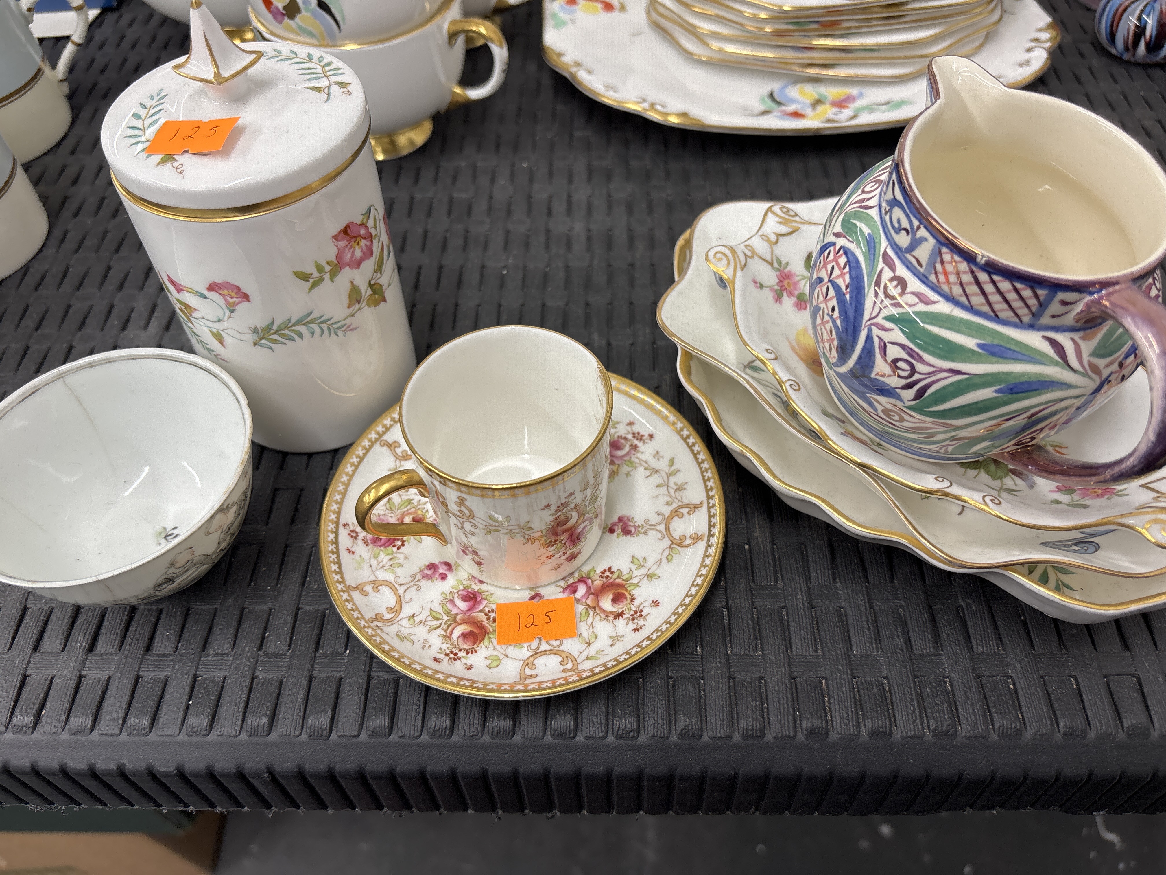 A Collection of Assorted Decorative Porcelain and Lustre-ware Tableware