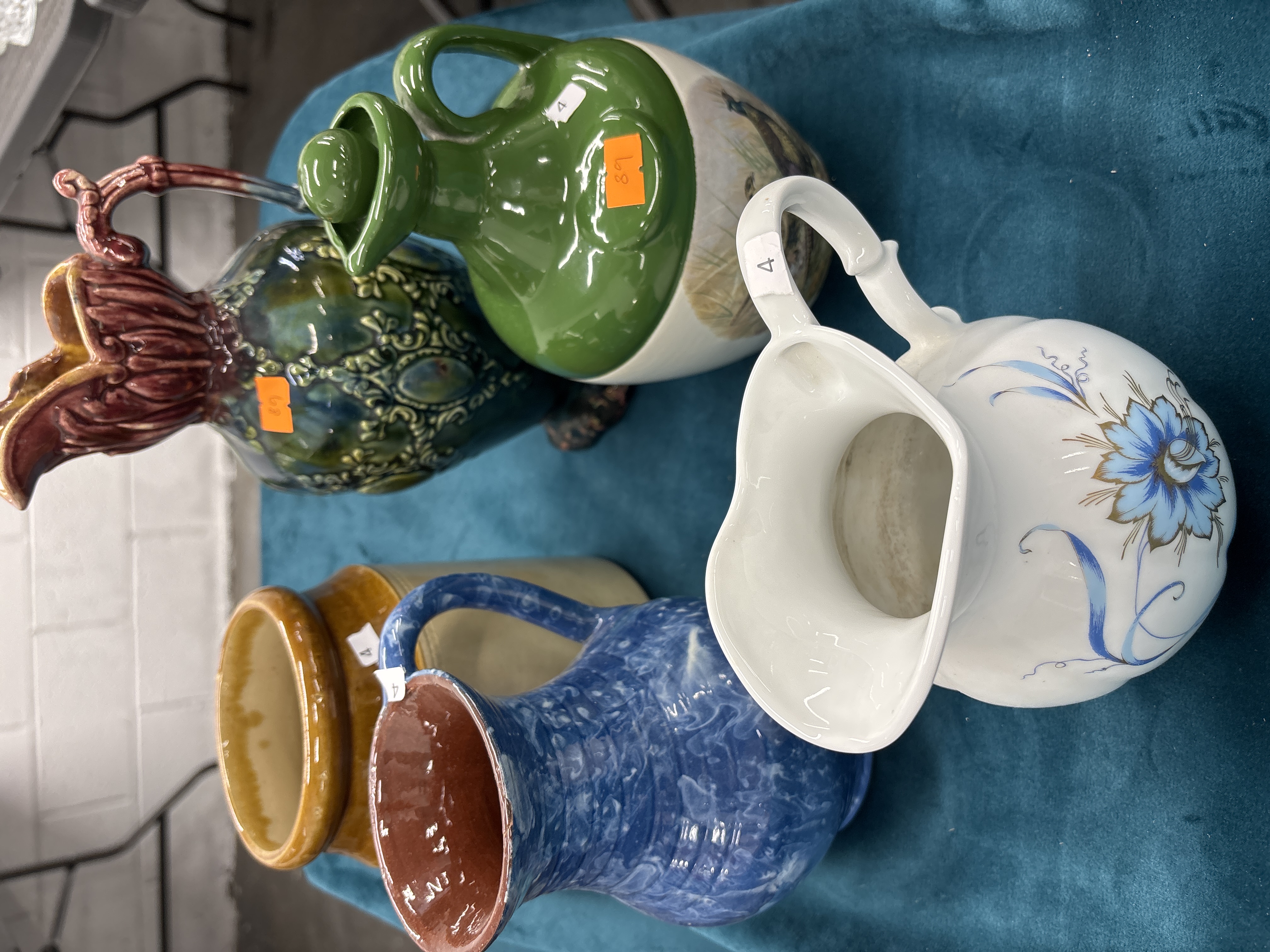 A Collection of Assorted Ceramic Pitchers and Jugs