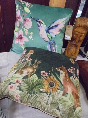 2 good cushions, new with tags.