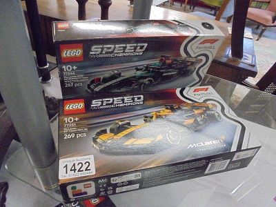 2 new Lego Speed Champions 77251 & 77244, Mercedes & McLaren.