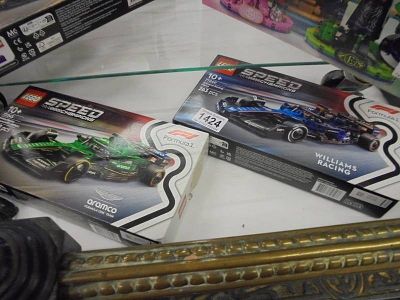 2 new Lego Speed Champions 77245 & 77249, Aston Martin and Williams.
