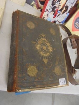 A 19th century 'Brown's Self-interpreting Bible'.