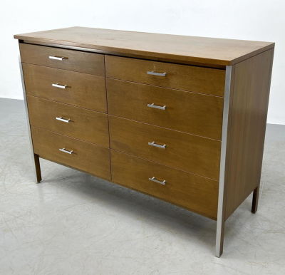 Paul McCobb for Calvin furniture Low Chest Dresser. Dimensions: H: 34.5 inches: W: 48 inches: 