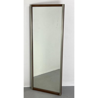 Paul McCobb for Calvin furniture Tall Mirror Dimensions: H: 48 inches: W: 18 inches: D: 1.5 