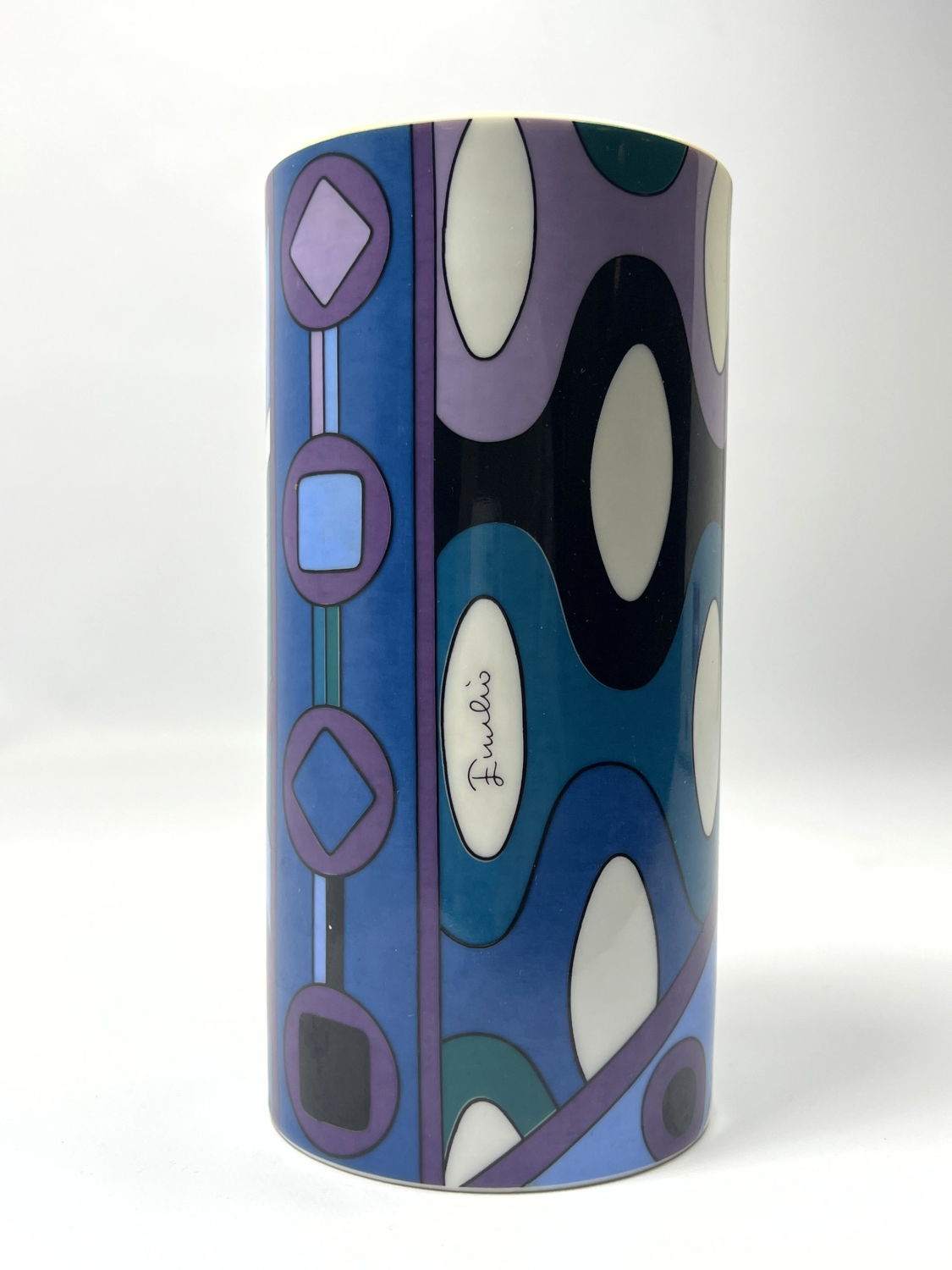 Lot 1740 - Emilio Pucci Porcelain Vase. Rosenthal Germany