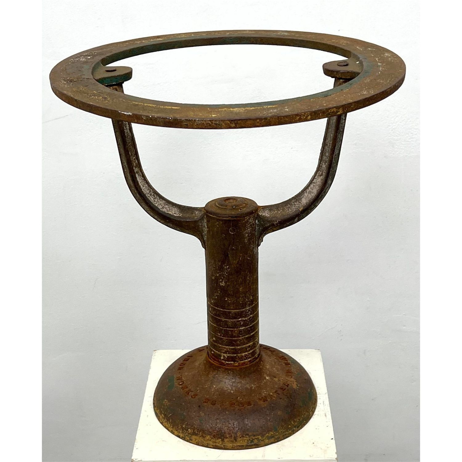 Lot 1931 J.L. Mott cast iron water stand. Outdoor Garden. Uniques