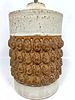 Hal Laskey for Los Artesanos Puerto Rico Stoneware Pottery Lamp. Glazed cylindrical form with Image - 4