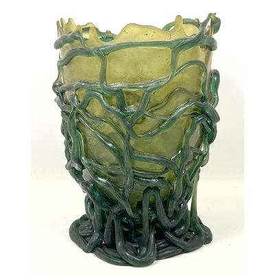 Gaetano Pesce Resin Medusa vase. Rubberized spaghetti vase. Stamp Mark. Dimensions: Height: 