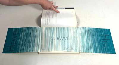 Ed Ruscha Heaven Hell offset lithograph print with printed signature and number Parkett 