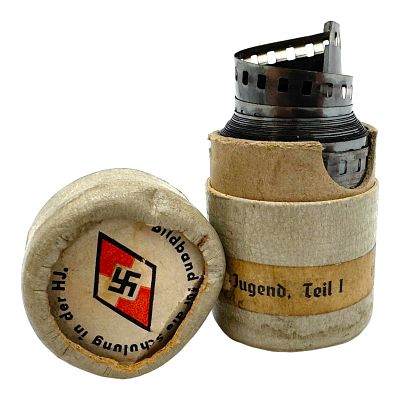 German WWII Hitler Youth Film in Original Canister