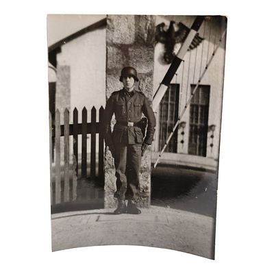 Unpublished Dutch Waffen SS Volunteer Legion - Graz Training Center 1942 Photograph. Unpublished 