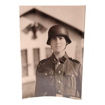 Unpublished Dutch Waffen SS Volunteer Legion - Graz Training Center 1942 Photograph. Unpublished 