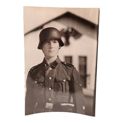 Unpublished Dutch Waffen SS Volunteer Legion - Graz Training Center 1942 Photograph. Unpublished 