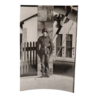 Unpublished Dutch Waffen SS Volunteer Legion - Graz Training Center 1942 Photograph. Unpublished 