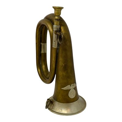 NSDAP Trumpet Bugle, excellent shape.