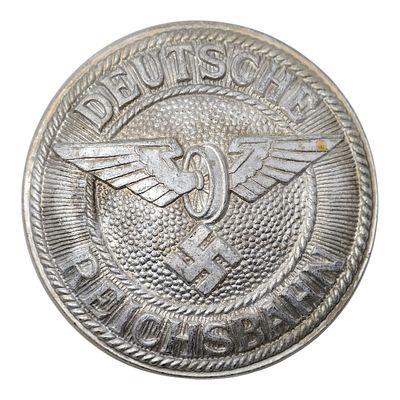 Third Reich Nazi Reichsbahn Belt Buckle, factory found, new old stock.
