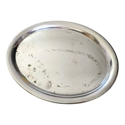 Third Reich Nazi Platterhof Hotel Silver Tray. The Platterhof, built in the footprint of an 