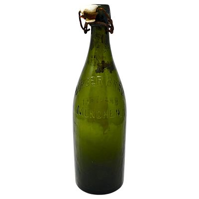 Hitler Beer Hall Putsch Burgerbraukeller Bottle. We have never seen a bottle before and it's 