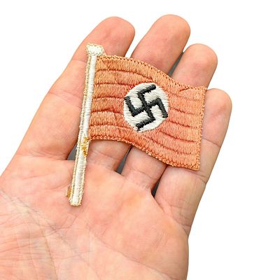 Early Third Reich Era Nazi Flag Cloth Patch