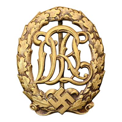 DRL Badge in Bronze – Third Reich Nazi Era Badge