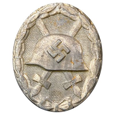 Wound Badge in Silver – Third Reich Nazi Era Medal Badge