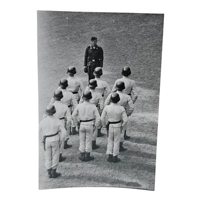 Unpublished Dutch Waffen SS Volunteer Legion Avegoor Training Center 1943 Photograph. Extremely 