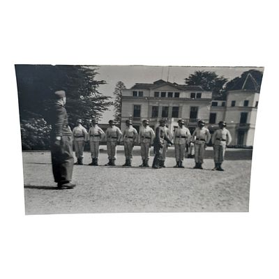 Unpublished Dutch Waffen SS Volunteer Legion Avegoor Training Center 1943 Photograph. Extremely 