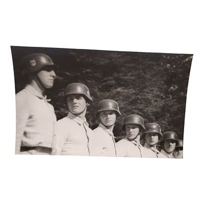 Unpublished Dutch Waffen SS Volunteer Legion Avegoor Training Center 1943 Photograph. Extremely 