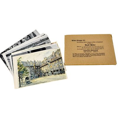 German Third Reich Cigarette Card Set - "Bilder-Gruppe 62" for the Adolf Hitler Album. A set of 