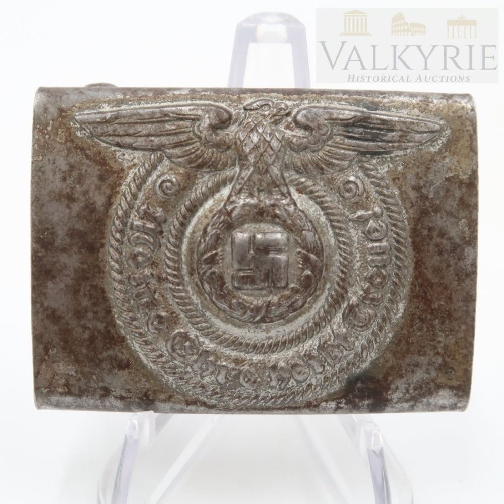Lot 875: SS EM/NCOs Belt Buckle (Koppelschloss)