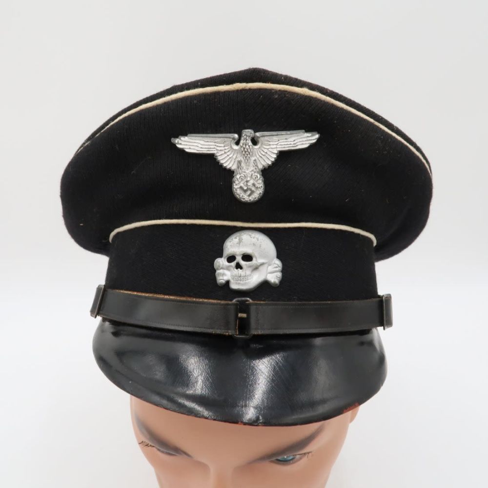 Lot 899: German SS Allgemeine Visor Cap