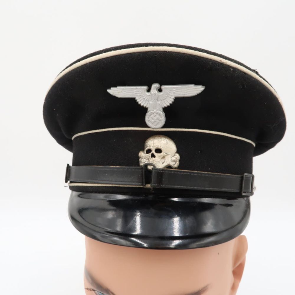 Lot 901: German SS Allgemeine Visor Cap