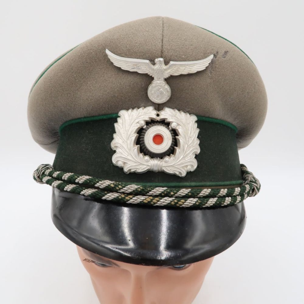 Lot 905: German Military Nazi Customs Officer Visor Cap