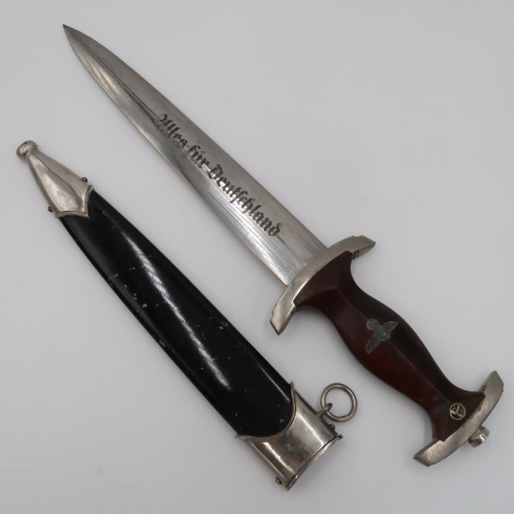 Lot 924: NSKK Dagger Marked on the Blade RZM M7/42