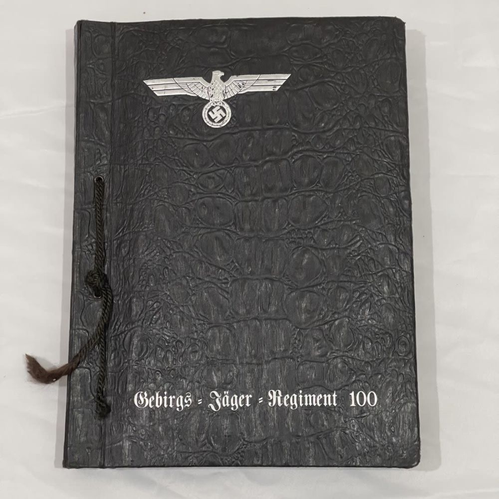 Lot 929: German WWII Heer Photo Album 90+ Photos