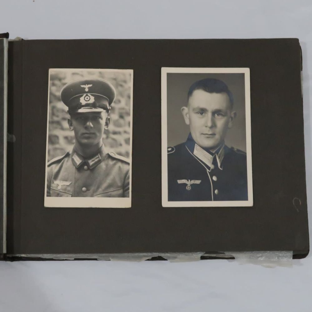 Lot 930: German WWII Wehrmacht Photo Album 60+ Photos