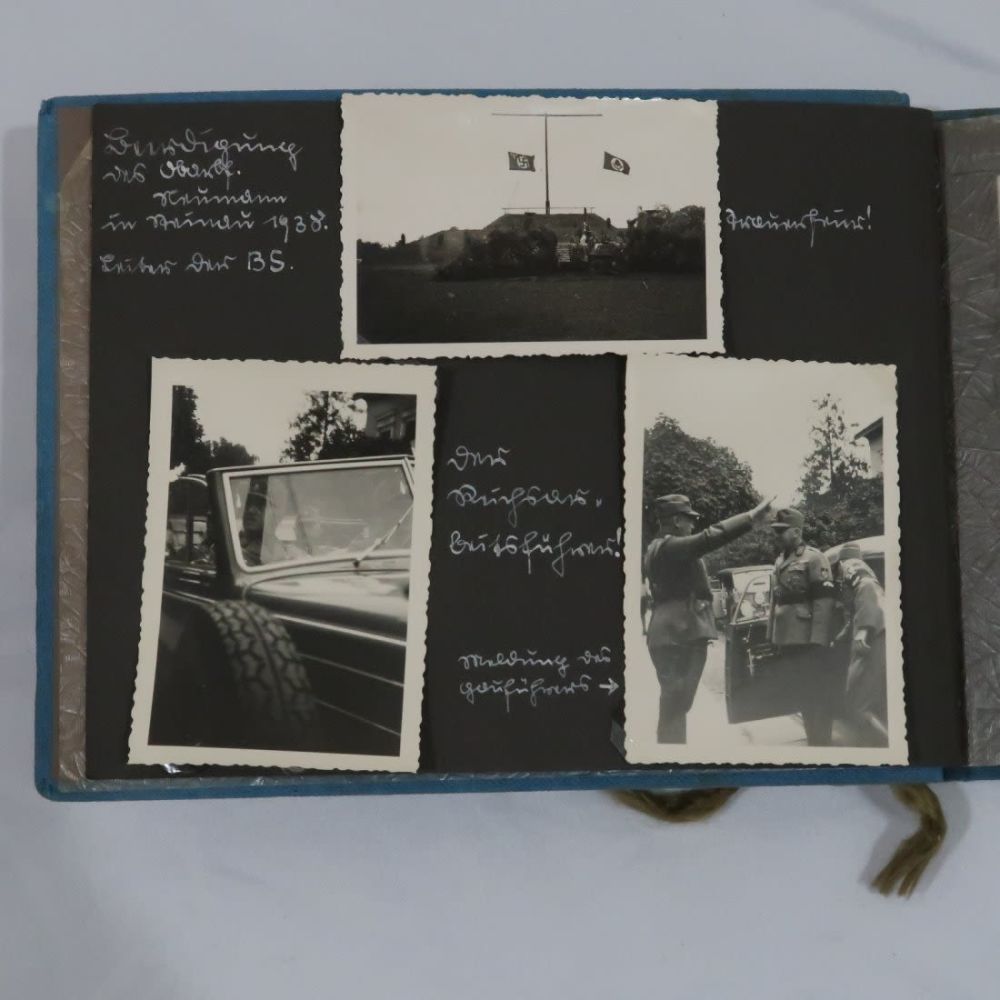 Lot 932: German WWII RAD Photo Album 70+ Photos