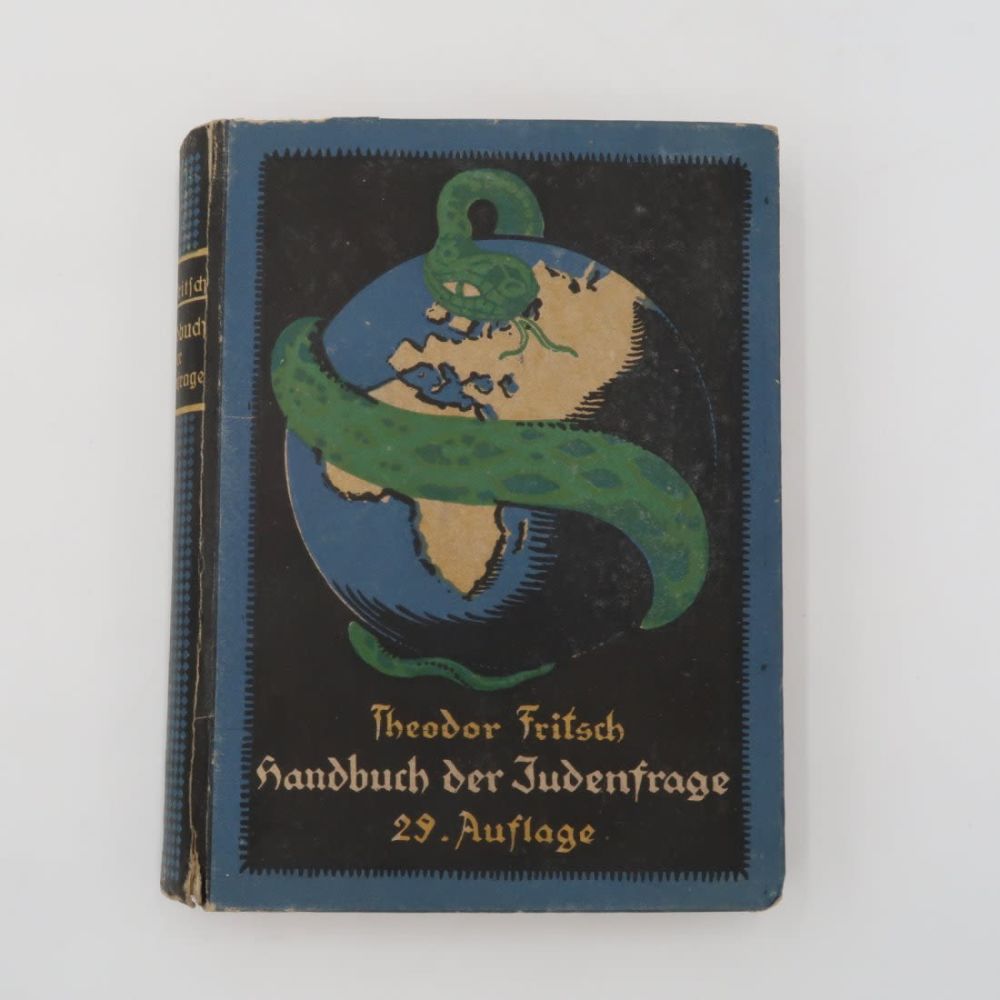 Lot 940: Theodor Fritsch - Handbuch der Judenfrage 1923